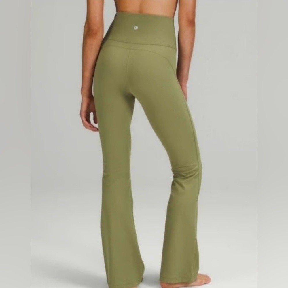 Lululemon Athletica Olive Green Leggings